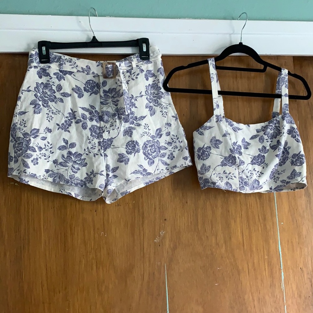 Flower top & bottom set
